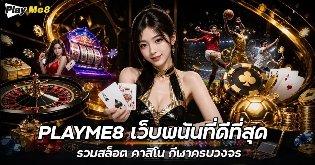 playme8 เว็บพนันที่ดีที่สุด