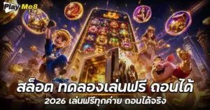 สล็อต ทดลองเล่นฟรี ถอนได้