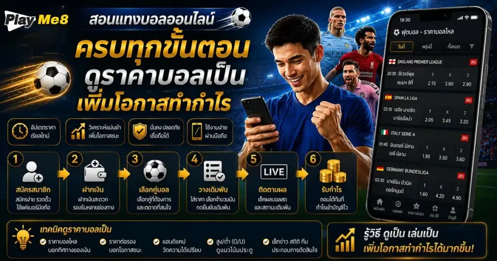 สอนแทงบอลออนไลน์
