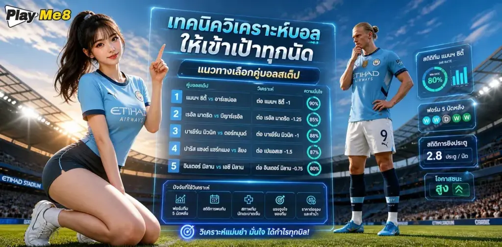 เทคนิควิเคราะห์บอล